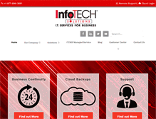 Tablet Screenshot of infotech.us
