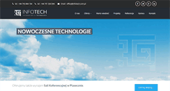 Desktop Screenshot of infotech.com.pl
